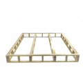 Economical Bedroom Solid Wooden Bed Frame